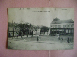 CP  AILLY SUR NOYE N°8 LA PLACE - ECRITE EN 1916 - Ailly Sur Noye