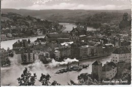 DE.- Passau An Der Donau. Stoomboot. - Passau