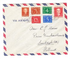 Nieuw Guinea Luftpost-Brief Nach Soestdijk NL - Niederländisch-Neuguinea