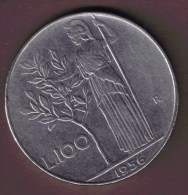 ITALIA 100 LIRE 1956 KM# 96.1 - 100 Lire