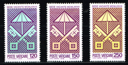 VATICANO - 1978 - NUOVI Sass.638-640  Sede Vacante - Unused Stamps