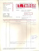 Factuur Facture Brief Lettre  - Bouwmaterialen Sierschouwen Et. Tamsin - Sijsele 1964 - 1950 - ...