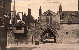 SALISBURY St. Ann's Gate - 2 Scans - Salisbury