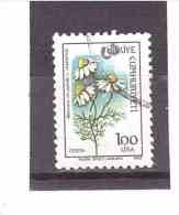 2473  OBL  Y&T  (Fleurs Matricaria) *TURQUIE*  13/07 - Usados