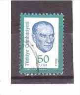 2407  OBL  Y&T  (Atatürk) *TURQUIE*  13/07 - Used Stamps