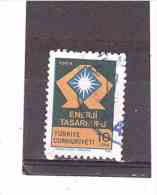 2350   OBL Y&T  (Energie) *TURQUIE*  13/07 - Used Stamps