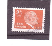 2329   OBL Y&T  (Atatürk) *TURQUIE*  13/07 - Used Stamps