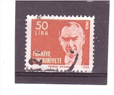 2304   OBL Y&T  (Atatürk) *TURQUIE*  13/07 - Used Stamps