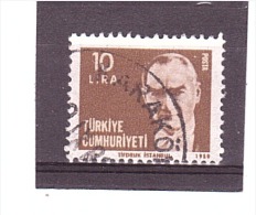 2302   OBL Y&T  (Atatürk) *TURQUIE*  13/07 - Used Stamps