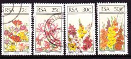 South Africa -1985 Floral Emigrants - Complete Set - Usados