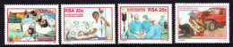 South Africa -1986 Donate Blood - Complete Set - Nuovi