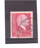 2046   OBL Y&T  (Atatürk)   *TURQUIE*  13/06 - Used Stamps