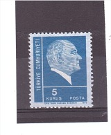2040   OBL Y&T  (Atatürk)   *TURQUIE*  13/06 - Used Stamps