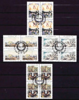 South Africa - 1991 - Achievements - 30th Anniv. Of Republic Of South Africa - Complete Set, Blocks Of 4 - Used Stamps