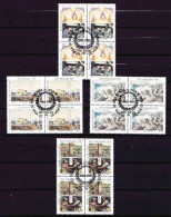 South Africa - 1991 - Achievements - 30th Anniv. Of Republic Of South Africa - Complete Set, Blocks Of 4 - Gebruikt