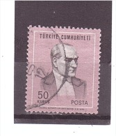 1943   OBL Y&T  (Atatürk)   *TURQUIE*  13/05 - Used Stamps