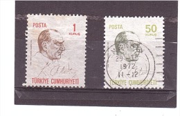 1936 1937   OBL Y&T  (Atatürk)   *TURQUIE*  13/05 - Oblitérés