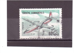 1823   OBL   Y&T  (Fokker F..27 Avion)  *TURQUIE*  13/05 - Used Stamps