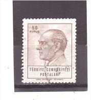 1716   OBL  Y&T  (lAtatürk)  *TURQUIE*  13/04 - Used Stamps