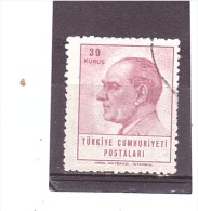 1715   OBL  Y&T  (lAtatürk)  *TURQUIE*  13/04 - Used Stamps