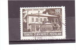 1645   OBL  Y&T  (Villa D'Atatürk )  *TURQUIE*  13/04 - Used Stamps