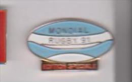 Pin's RUGBY MONDIAL 91 - Rugby