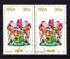 South Africa - 1984 - New Constitution - Coat Of Arms - Usados