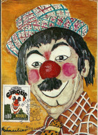 Monaco / Maxi Card / Cirque - Clowns - Cirque