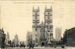 LONDON CATHEDRAL WESTMINSTER ABBEY - 2 Scans - Warwick