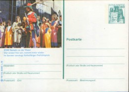 Deutschland/Germany- Postal Stationery Postcard 1978,unused - P125 ; Hameln On The Weser. - Postcards - Mint