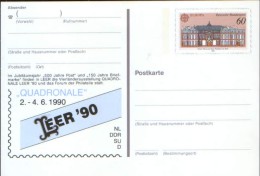 Deutschland/Germany- Postal Stationery Private Postcard 1989,unused - Postales Privados - Nuevos