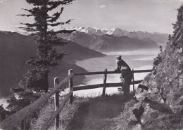 STANSERHORN BLICK AUF FELSENWEG - Stans