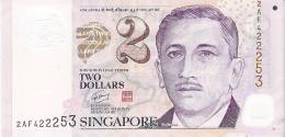 2005? Singapore $2 Polymer Banknote 1 Piece UNC Children Education Book School - Singapour