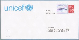 Pap20 - PAP UNICEF - N ° 08P200 - - Prêts-à-poster:Answer/Lamouche
