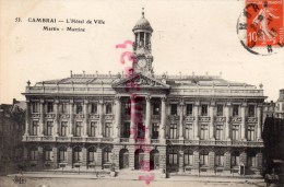 59 - CAMBRAI -  L' HOTEL DE VILLE  MARTIN- MARTINE - Cambrai