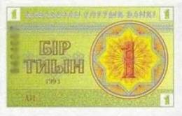 1993 Kazakhstan 1 TYIN UNC 1 Piece - Kazakhstan