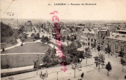 59 - CAMBRAI - PANORAMA DES BOULEVARDS - Cambrai