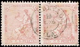 AVILA - EDI O 132 (2) - MAT. FECH. T. II \"AREVALO\ - Used Stamps