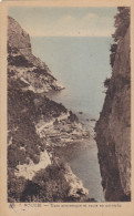 AFRIQUE,ALGERIE FRANCAISE,AFRICA,BOUGIE,BEJAIA EN 1930,VUE AERIENNE,FALAISE,MER - Bejaia (Bougie)