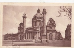 B79612 Karlschirche  Wien  Austria  Front/back Image - Églises