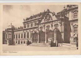 B79613 Belvedere   Wien  Austria  Front/back Image - Belvedère