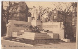 B79820 Molenbeek Bruxelles Belgium  Monument Erige En L Honneur Front/back Image - St-Jans-Molenbeek - Molenbeek-St-Jean