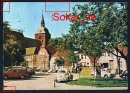 AK Ostseebad Burg 1986, Insel Fehmarn, Autos, Oldtimer VW Käfer Schleswig-Holstein - Fehmarn