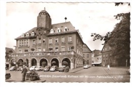 MENDEN, Nordrhein Westfalen, Deutschland:Rathaus Mit Museum Patrizierhaus; AUTO  ; Ed Cramers ,années 50 ,TTB !!!!!!! - Menden