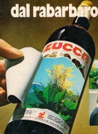 # 2 X RABARBARO ZUCCA 1960s Advert Pubblicità Publicitè Reklame Food Drink Liquor Liquore Liqueur Licor Alcohol Bebidas - Posters