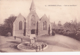 MOERBEKE : Kerk En Standbeeld - Moerbeke-Waas