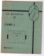 Ancien Protège-cahier « Le Sportif » - Sport