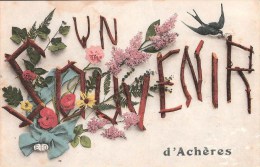 Achères (78) Souvenir - Acheres