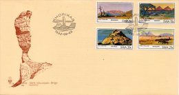 SUD-OUEST AFRICAIN : N°481-4 De 1982 Sur Enveloppe 1er Jour (FDC). Montagnes Du SWA. - Mountains