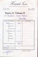 Factuur Facture Brief Lettre  - Havart Frères - Jupille 1955 - - Ambachten